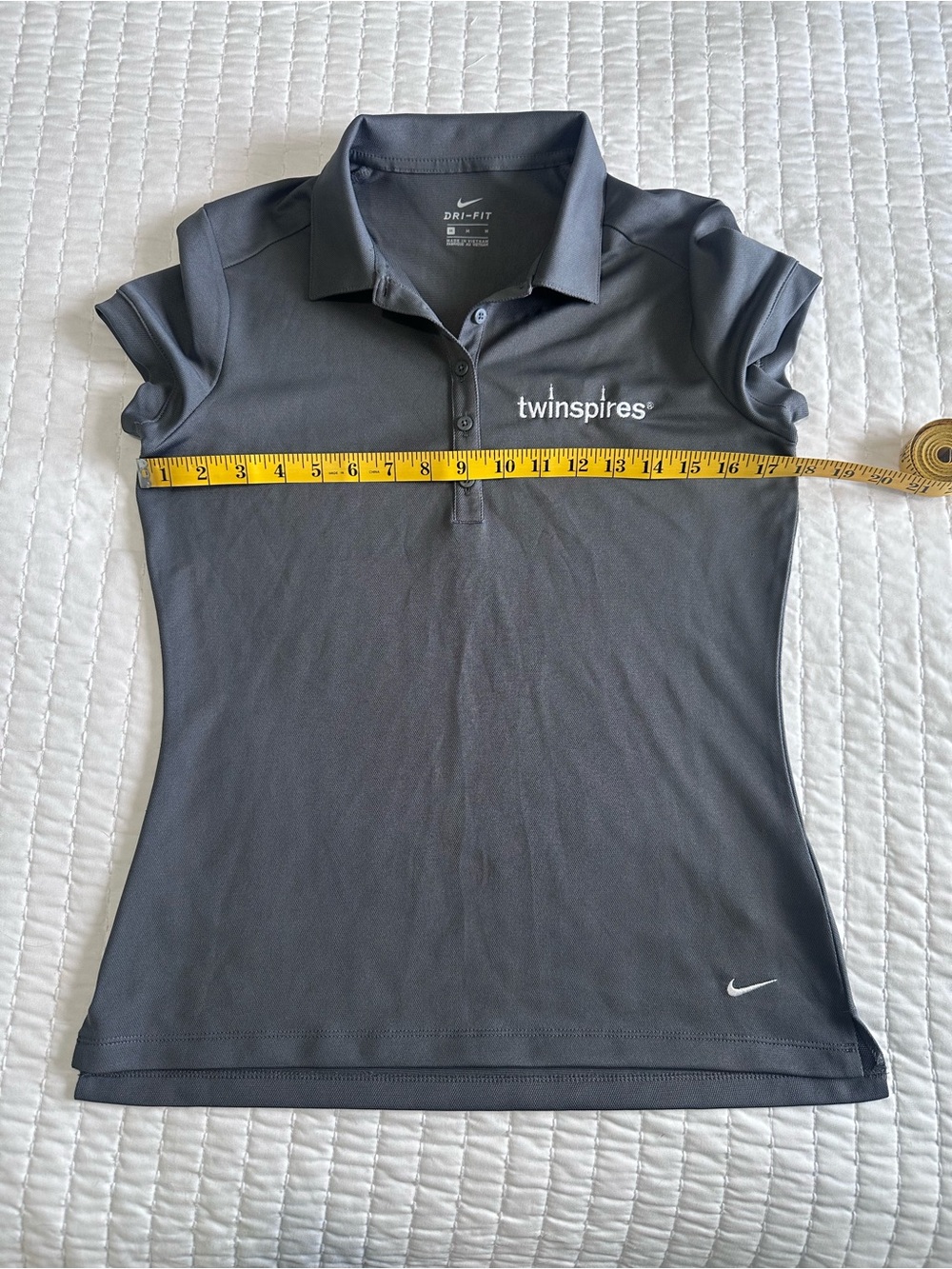 Nike Dri-Fit TwinSpires Polo Shirt NWOT